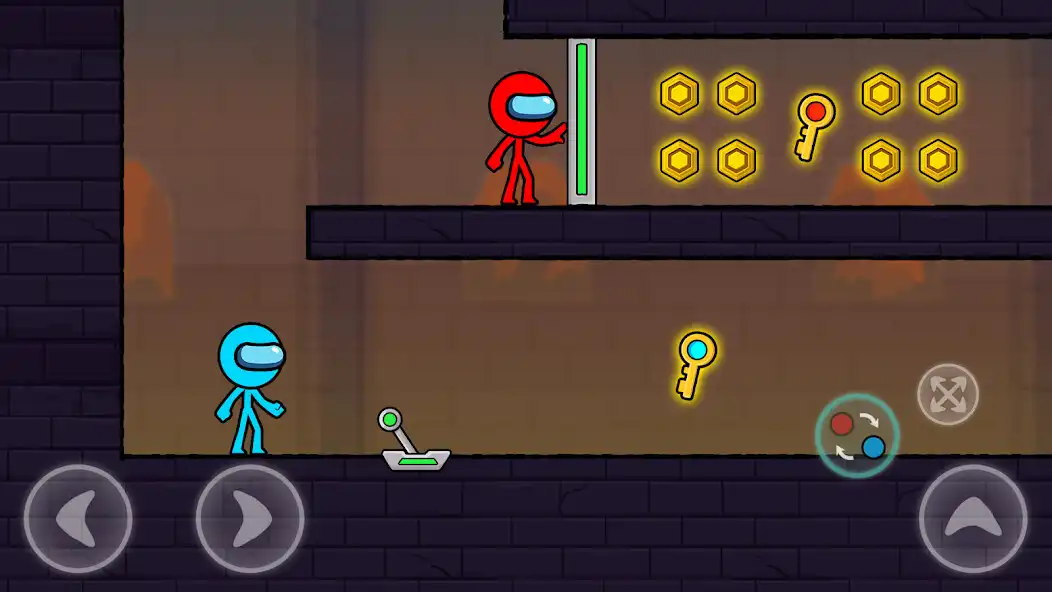 Joacă Red and Blue Stickman 2 și bucură-te de Red and Blue Stickman 2 cu UptoPlay