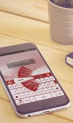 Play Red and White Keyboard Art