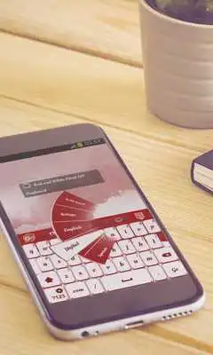 Play Red and White Keyboard Art