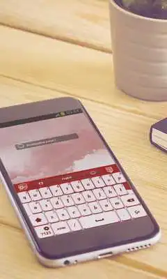 Play Red and White Keyboard Art