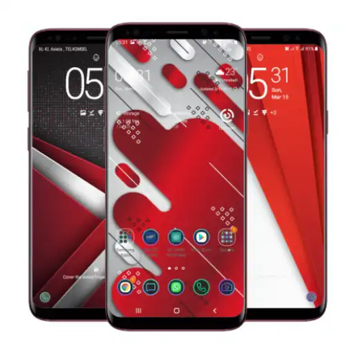 Play Red And White Wallpaper APK
