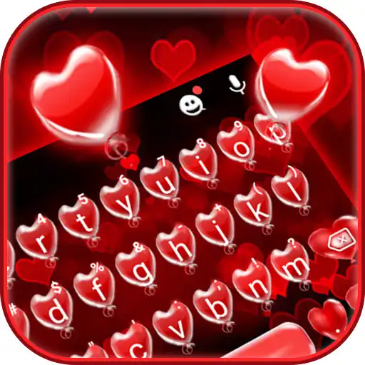 Play Red Balloon Hearts Theme APK