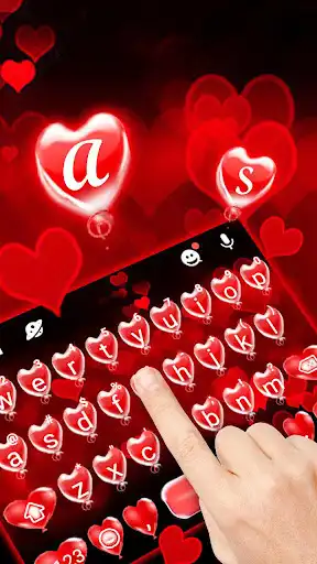 Play Red Balloon Hearts Theme as an online game Red Balloon Hearts Theme with UptoPlay