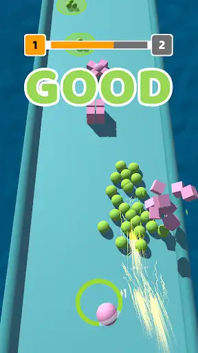 Play Red Ball Run 3D - Going Ball Rush Game as an online game Red Ball Run 3D - Going Ball Rush Game with UptoPlay