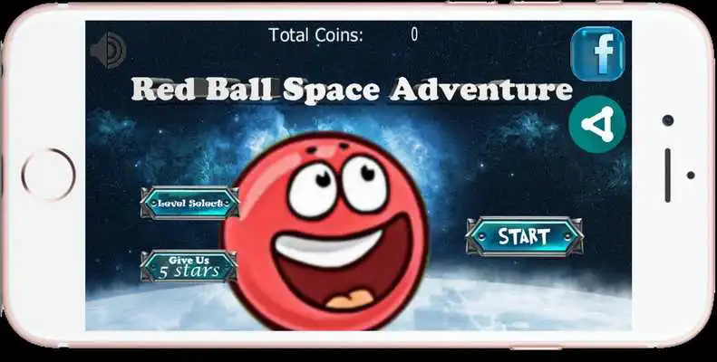 Play Red Ball Space Adventure 2