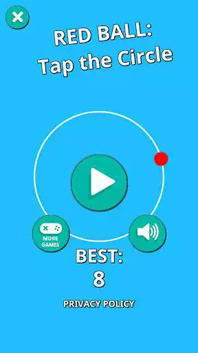 Play Red Ball: Tap the Circle - Addictive Arcade Game  and enjoy Red Ball: Tap the Circle - Addictive Arcade Game with UptoPlay