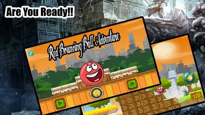 Play Red Bouncing Ball Adventure 4