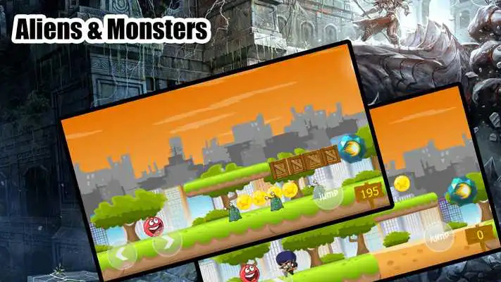 Play Red Bouncing Ball Adventure 4