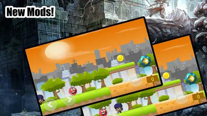 Play Red Bouncing Ball Adventure 4