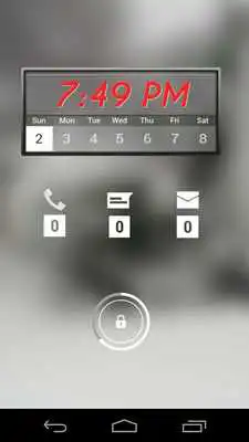 Play Red Box Clock with Calendar Play Red Box Clock with Calendar