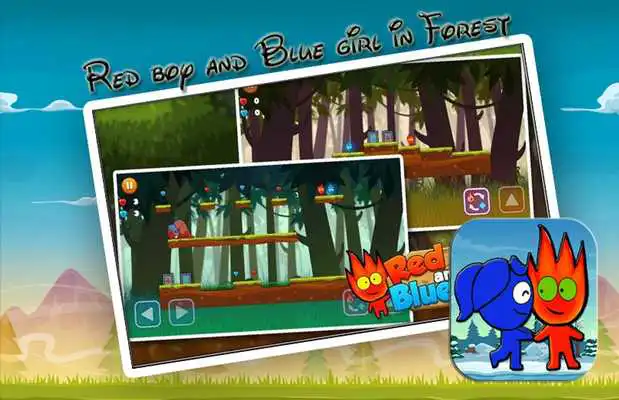 Play Red boy and Blue girl in Forest Adventure