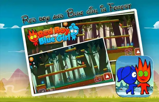 Play Red boy and Blue girl in Forest Adventure