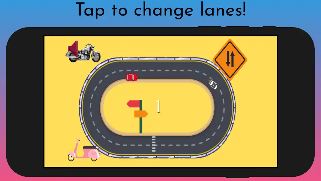 Play Red Car Chase as an online game Red Car Chase with UptoPlay