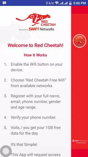 Play Red Cheetah (Available only in hotspots in Lagos.) Play Red Cheetah (Available only in hotspots in Lagos.)