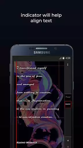 Play Red Cover - text on photo, poster, cover