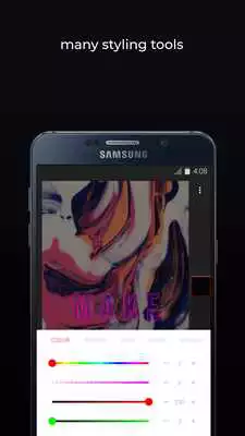 Play Red Cover - text on photo, poster, cover