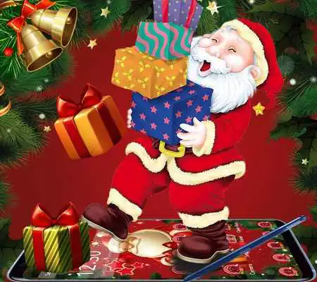Play red cute Christmas Santa Claus theme