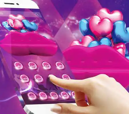 Play Red Cute Lips Theme
