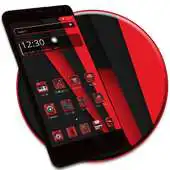 Free play online Red Dark Black Classic Theme APK