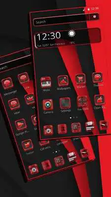 Play Red Dark Black Classic Theme Play Red Dark Black Classic Theme