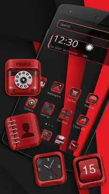 Play Red Dark Black Classic Theme Play Red Dark Black Classic Theme