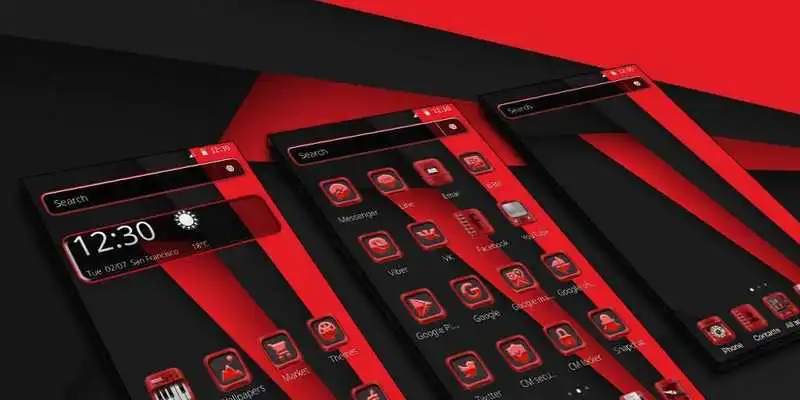 Play Red Dark Black Classic Theme Play Red Dark Black Classic Theme