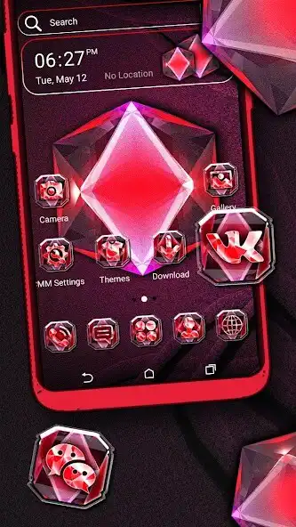 Play Red Diamond Launcher Theme  and enjoy Red Diamond Launcher Theme with UptoPlay