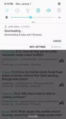 Play reddit offline