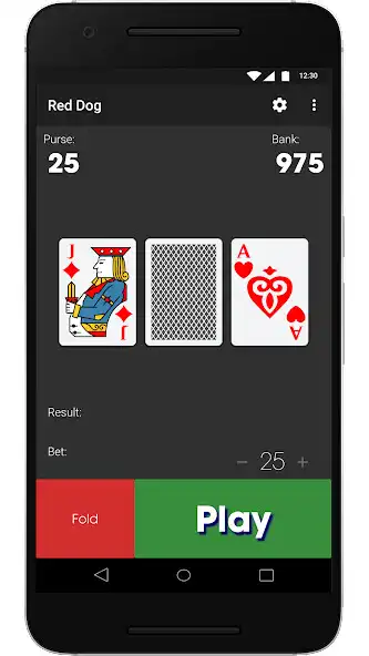Play Red Dog as an online game Red Dog with UptoPlay