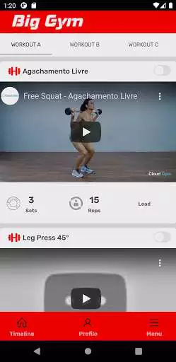 Play Rede Big Gym as an online game Rede Big Gym with UptoPlay