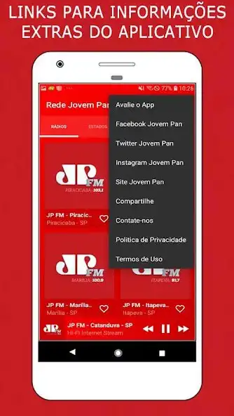 Play Rede Jovem Pan as an online game Rede Jovem Pan with UptoPlay