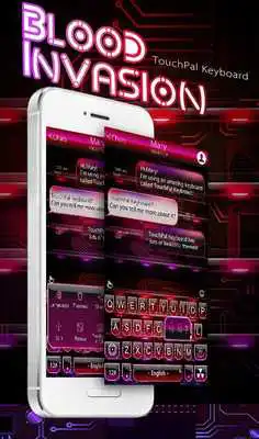 Play Red Electronic Keyboard Theme