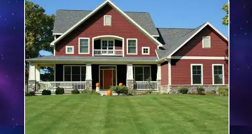 Play Red Exterior House Color Ideas  and enjoy Red Exterior House Color Ideas with UptoPlay
