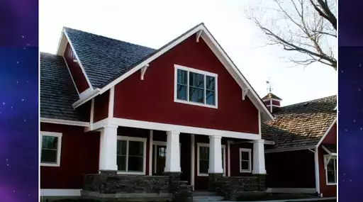 Play Red Exterior House Color Ideas as an online game Red Exterior House Color Ideas with UptoPlay