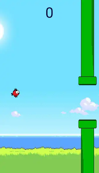 Play Red Flying Bird as an online game Red Flying Bird with UptoPlay