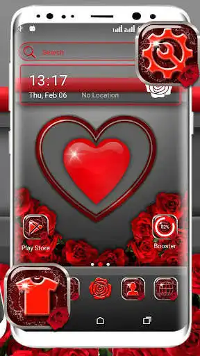 Play Red Heart Valentine Launcher Theme  and enjoy Red Heart Valentine Launcher Theme with UptoPlay