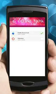 Play Red Heart zipper lock screen