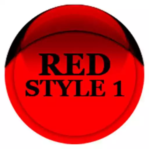 Play Red Icon Pack Style 1 APK