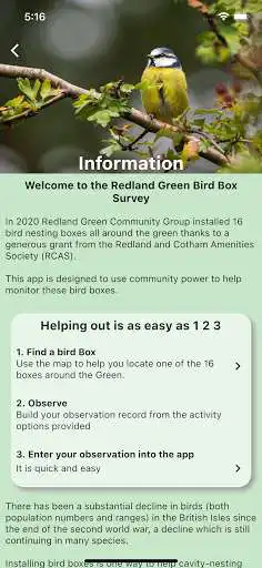 Play Redland Green Bird Box Survey as an online game Redland Green Bird Box Survey with UptoPlay