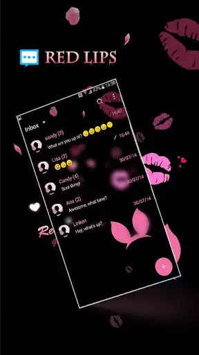 Play Red lips Skin (Next SMS)  and enjoy Red lips Skin (Next SMS) with UptoPlay