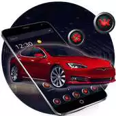 Free play online Red Luxury Electric Car Theme APK Free play online Red Luxury Electric Car Theme APK