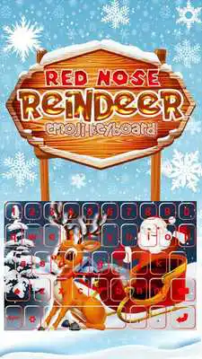 Play Red Nose Reindeer Emoji Keyboard