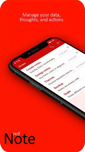 Play Red Note - notepad, notes with password  and enjoy Red Note - notepad, notes with password with UptoPlay