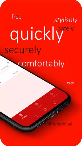 Play Red Note - notepad, notes with password as an online game Red Note - notepad, notes with password with UptoPlay