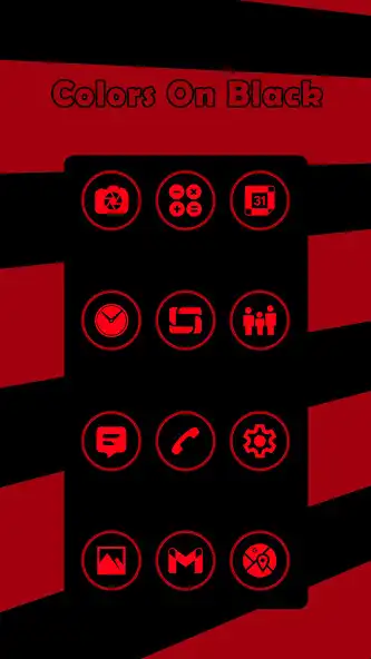 Play Red On Black Icons  and enjoy Red On Black Icons with UptoPlay