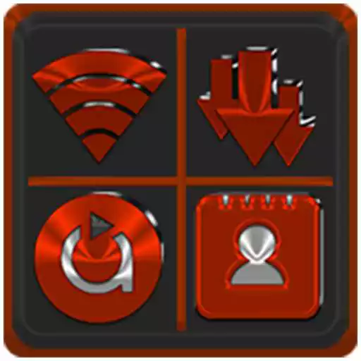 Play Red Orange Icon Pack APK Play Red Orange Icon Pack APK