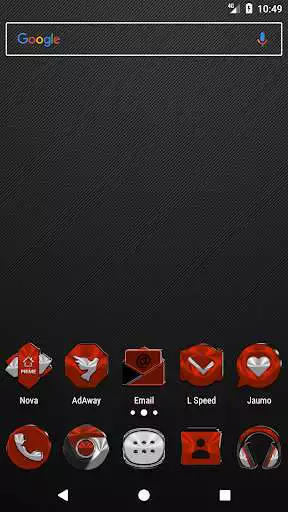 Play Red Orange Icon Pack  and enjoy Red Orange Icon Pack with UptoPlay