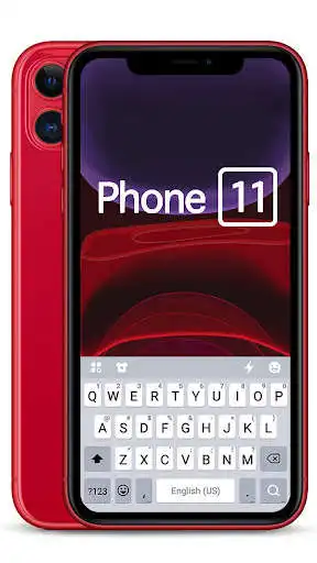 Play Red Phone 11 Keyboard Theme as an online game Red Phone 11 Keyboard Theme with UptoPlay