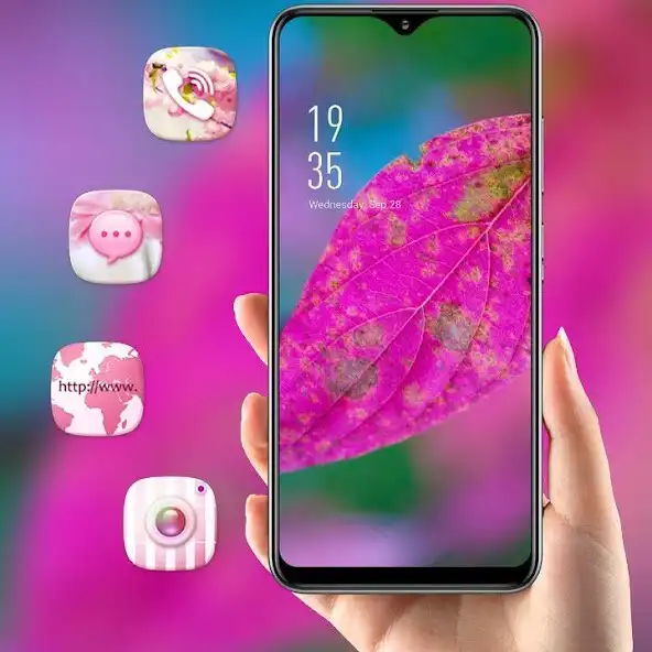 Play Red Plant Leaves flower natural theme  and enjoy Red Plant Leaves flower natural theme with UptoPlay