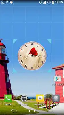 Play Red Poppy Clock